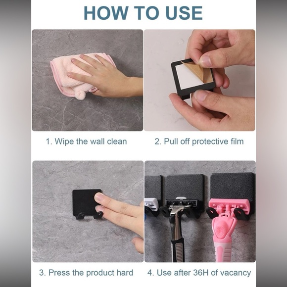 Twin Pack Razor Hooks - Picture 2 of 3